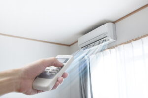 ductless-system-blowing-cold-air