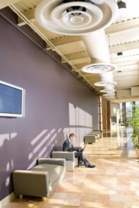 interior-office-building-with-venwork-in-ceiling